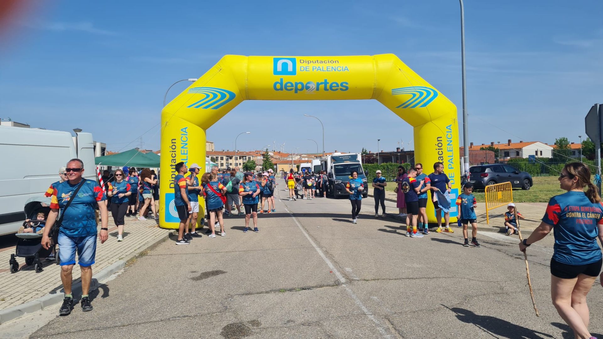 Contra el cáncer con la ayuda de la Benemérita en Palencia