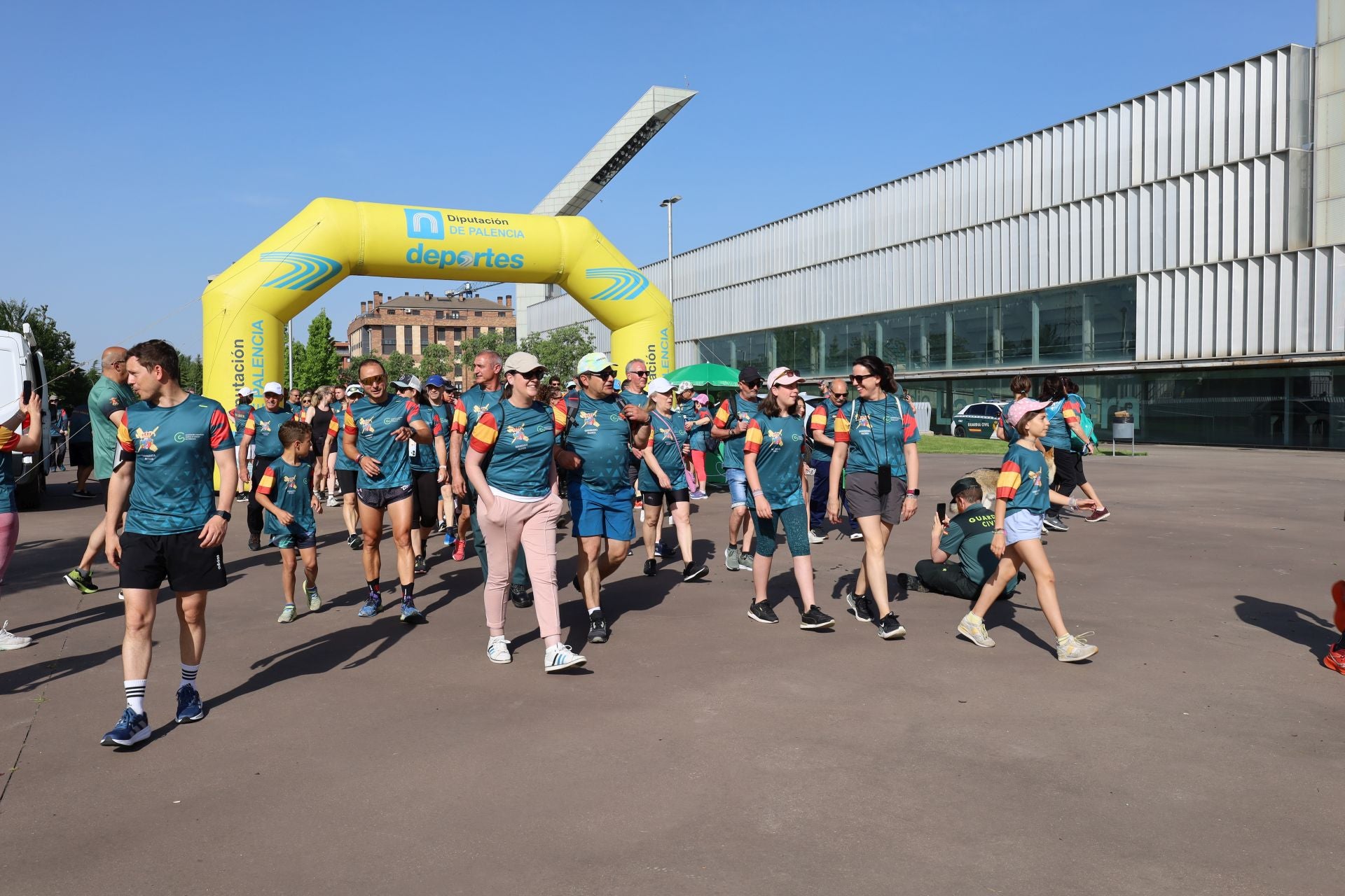 Contra el cáncer con la ayuda de la Benemérita en Palencia