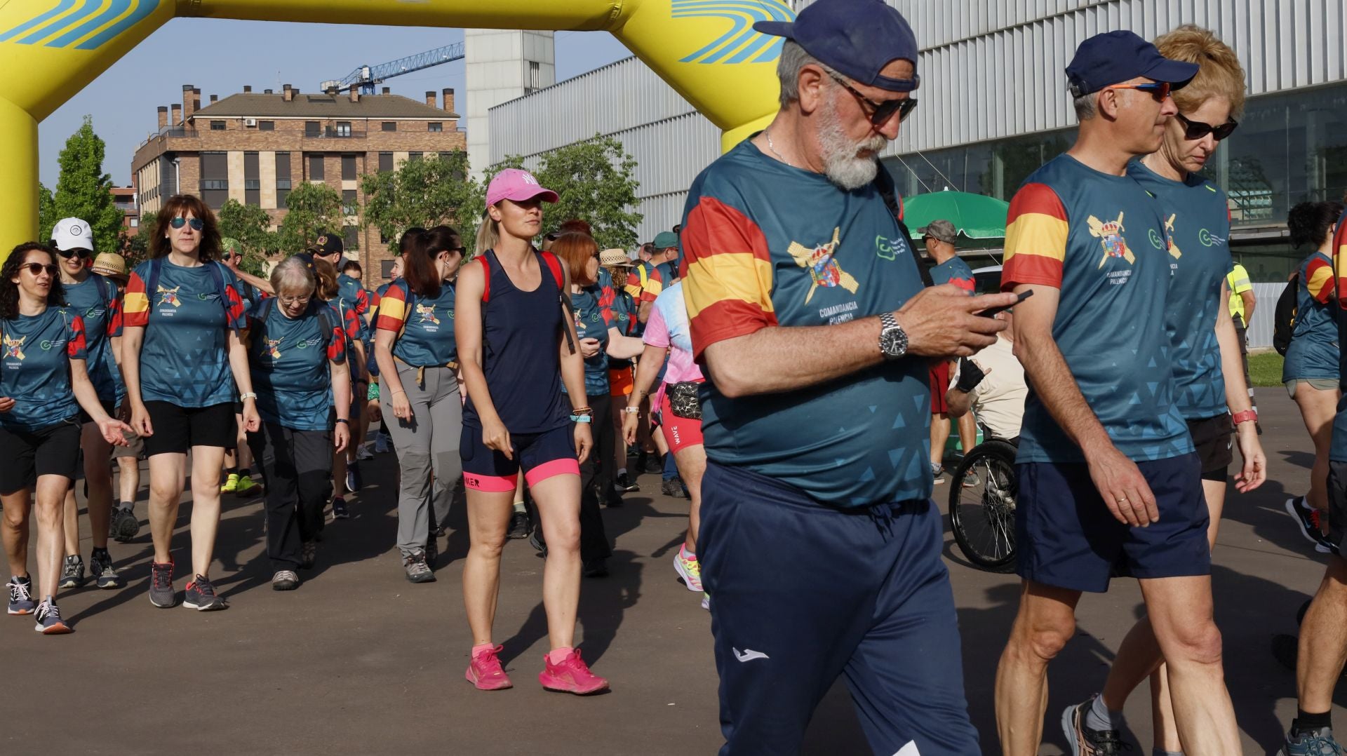 Contra el cáncer con la ayuda de la Benemérita en Palencia