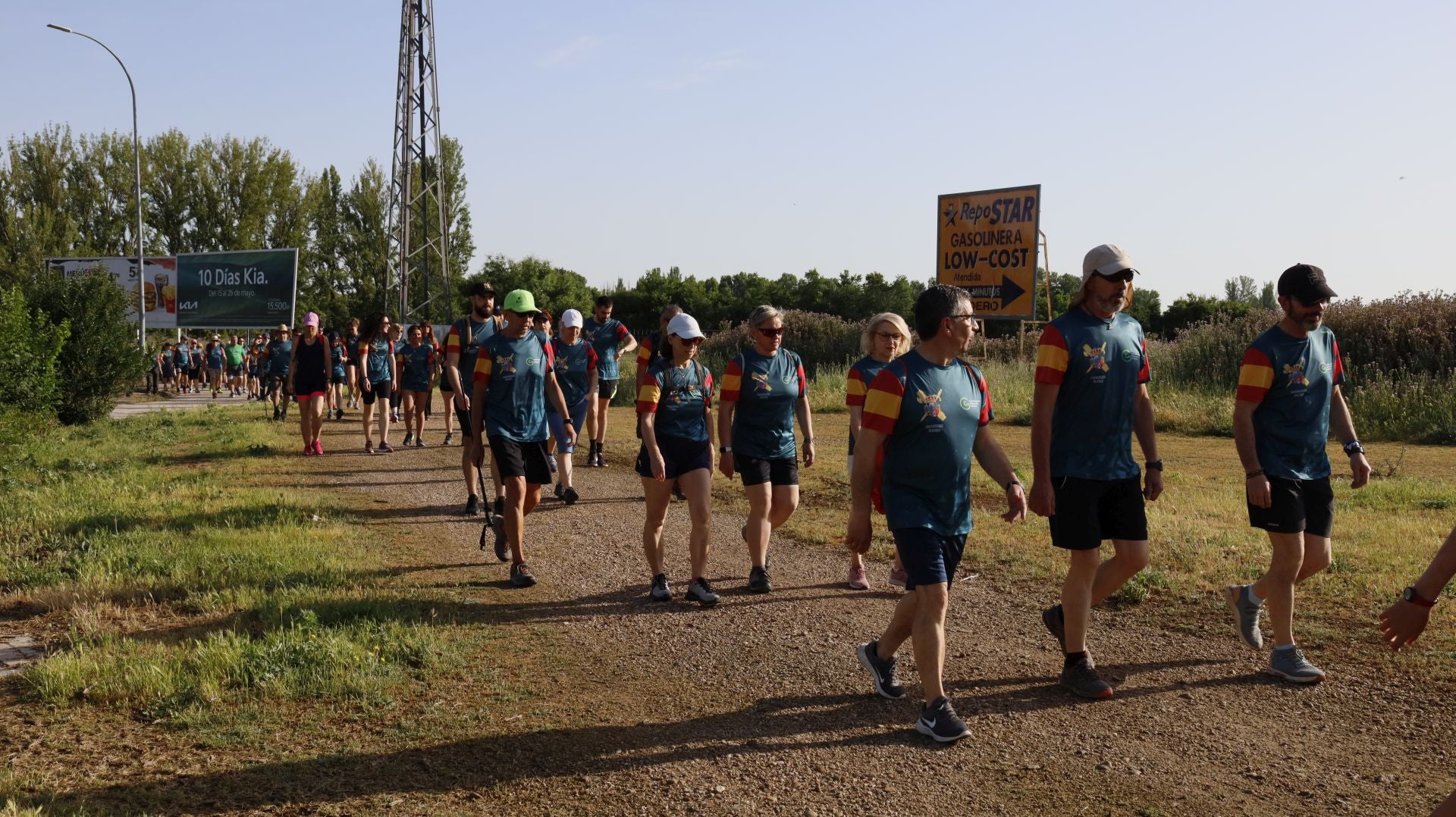Contra el cáncer con la ayuda de la Benemérita en Palencia