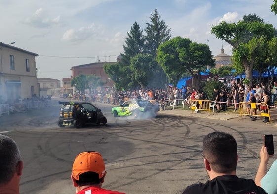 La exhibición de los pilotos NH Pina y Jaque Stunt fue muy espectacular