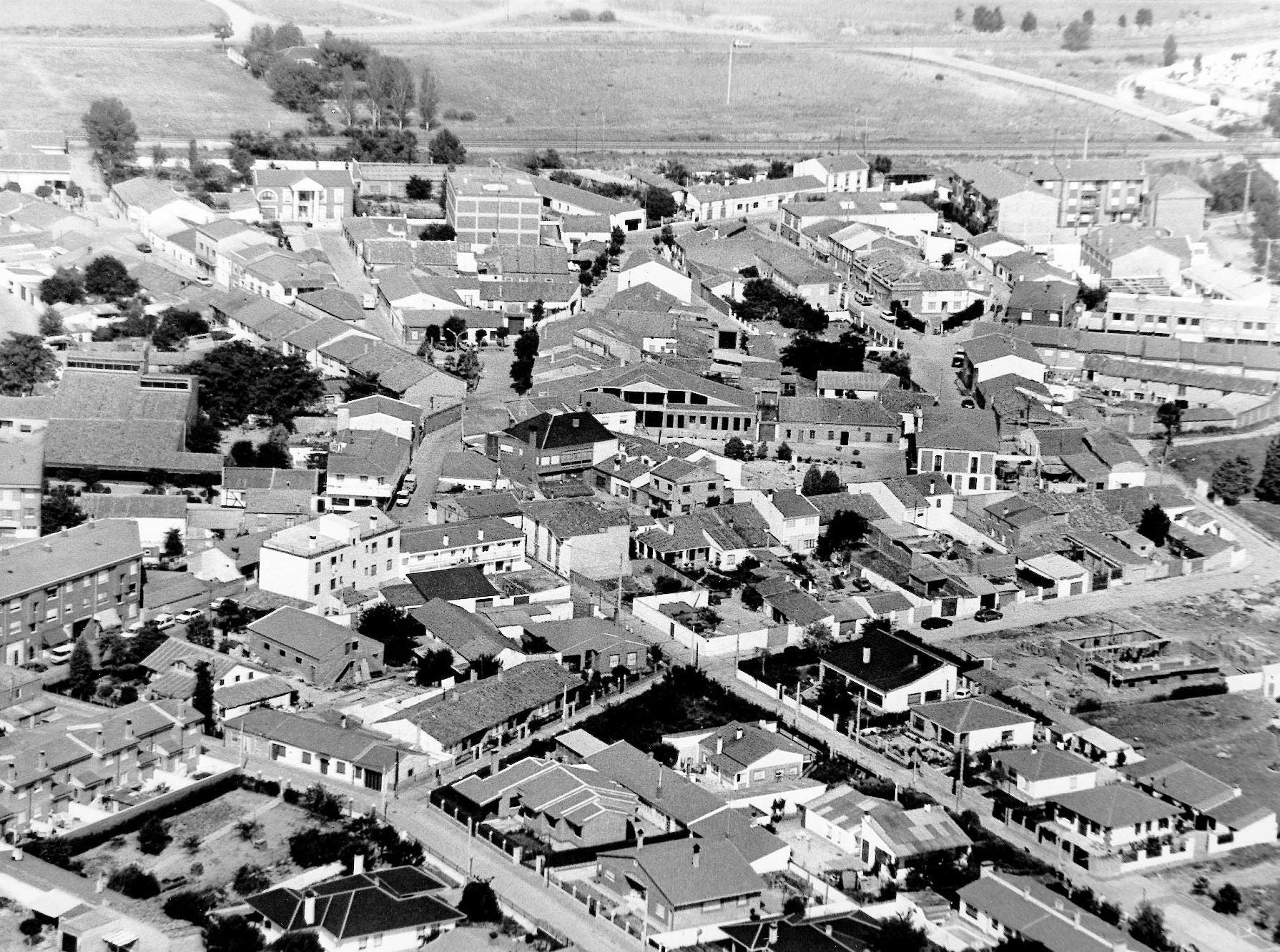 Panorámica de la localidad. Julio de 1992.