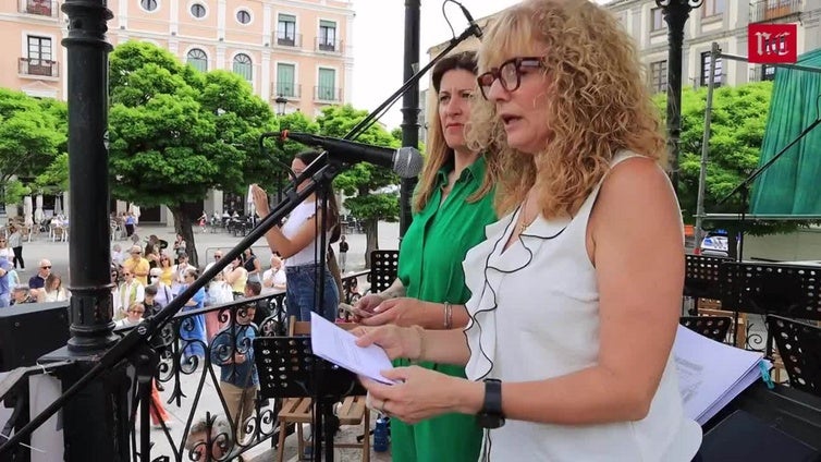 Cientos de segovianos protestan por la supresión de paradas del AVE