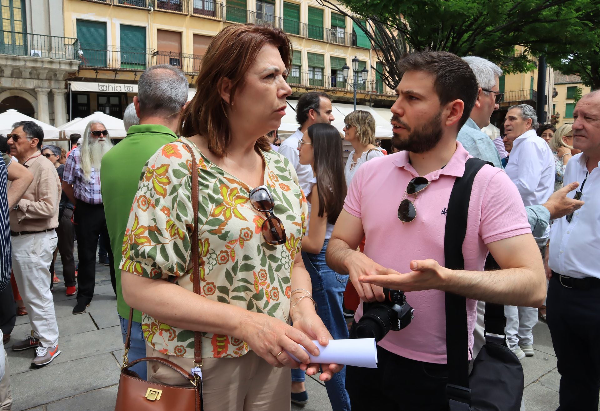 Fotos de la protesta en Segovia contra la supresión de paradas del AVE