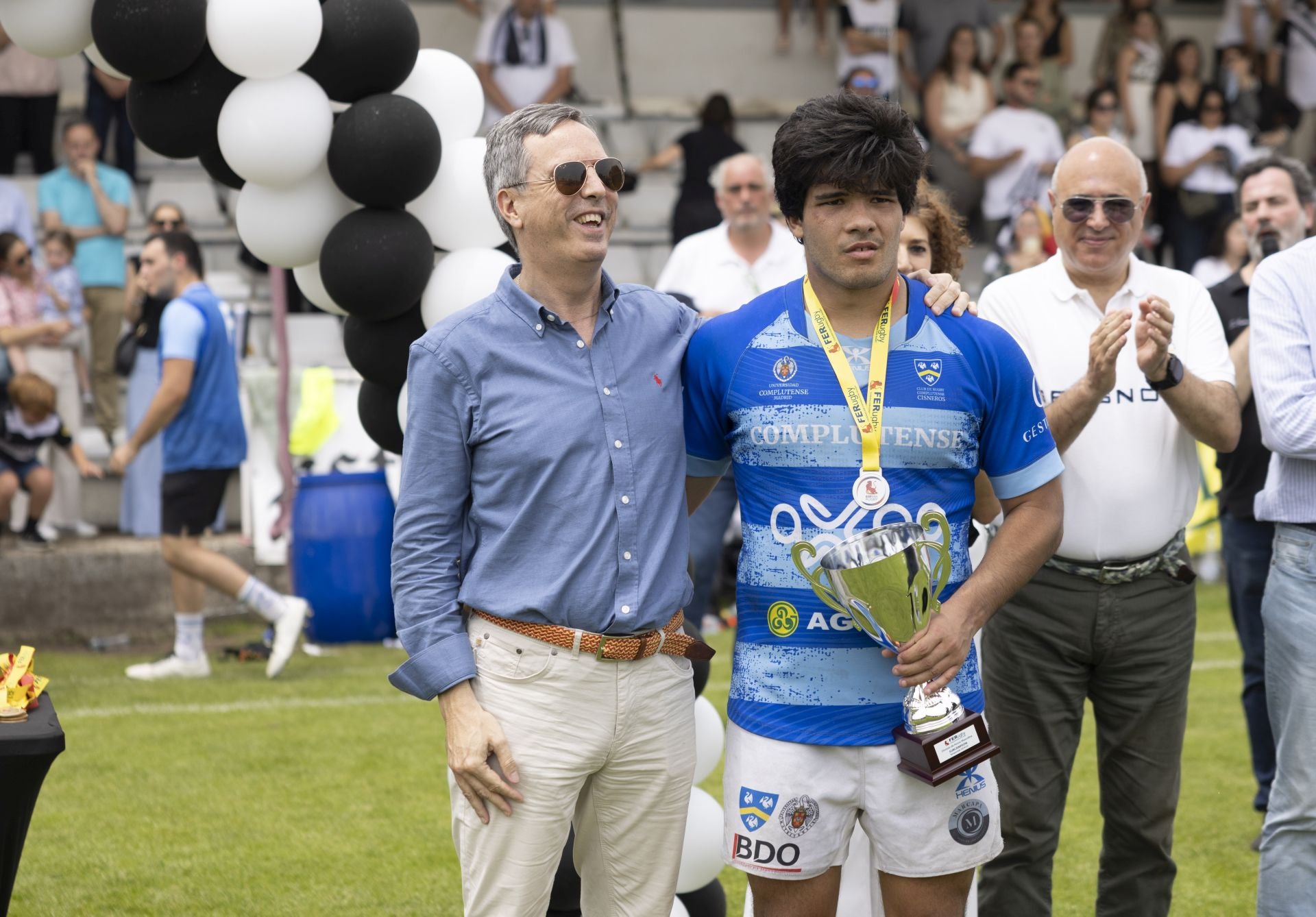 Final de la Liga de rugby. El Salvador 14-11 Cisneros