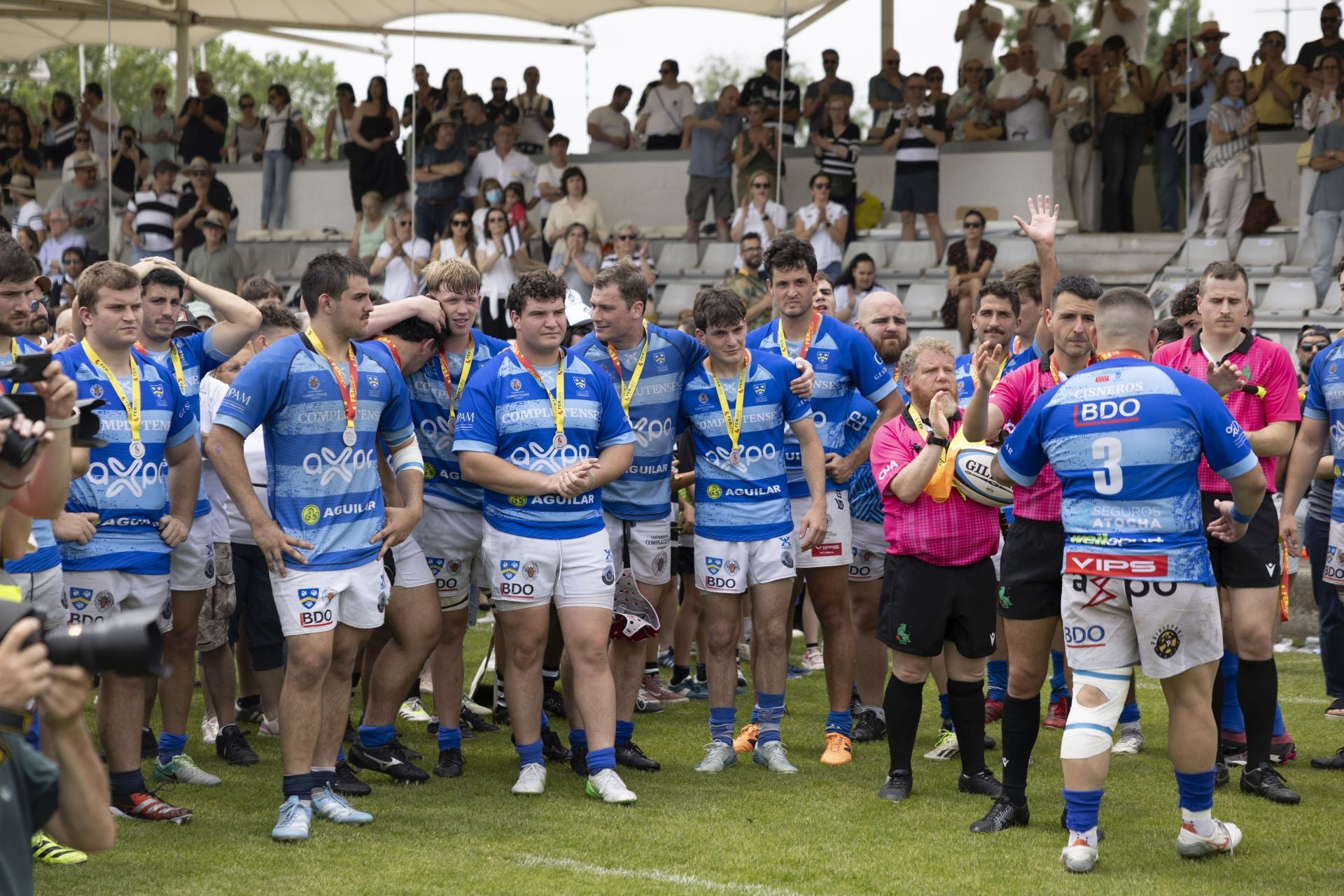 Final de la Liga de rugby. El Salvador 14-11 Cisneros