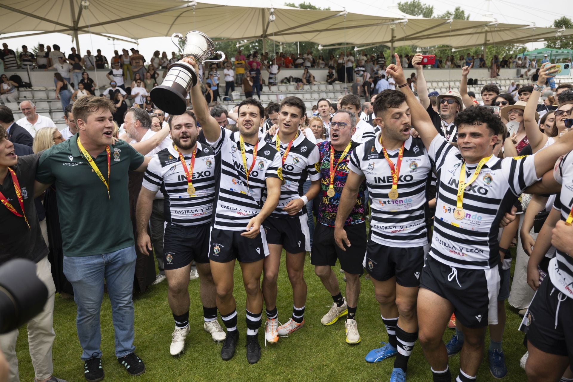 Final de la Liga de rugby. El Salvador 14-11 Cisneros