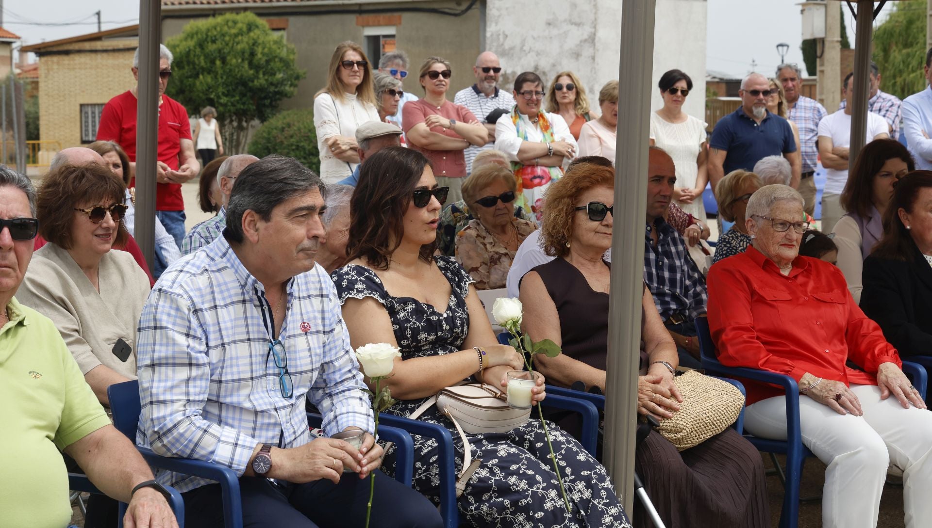 Husillos recuerda a los siete fallecidos en el río