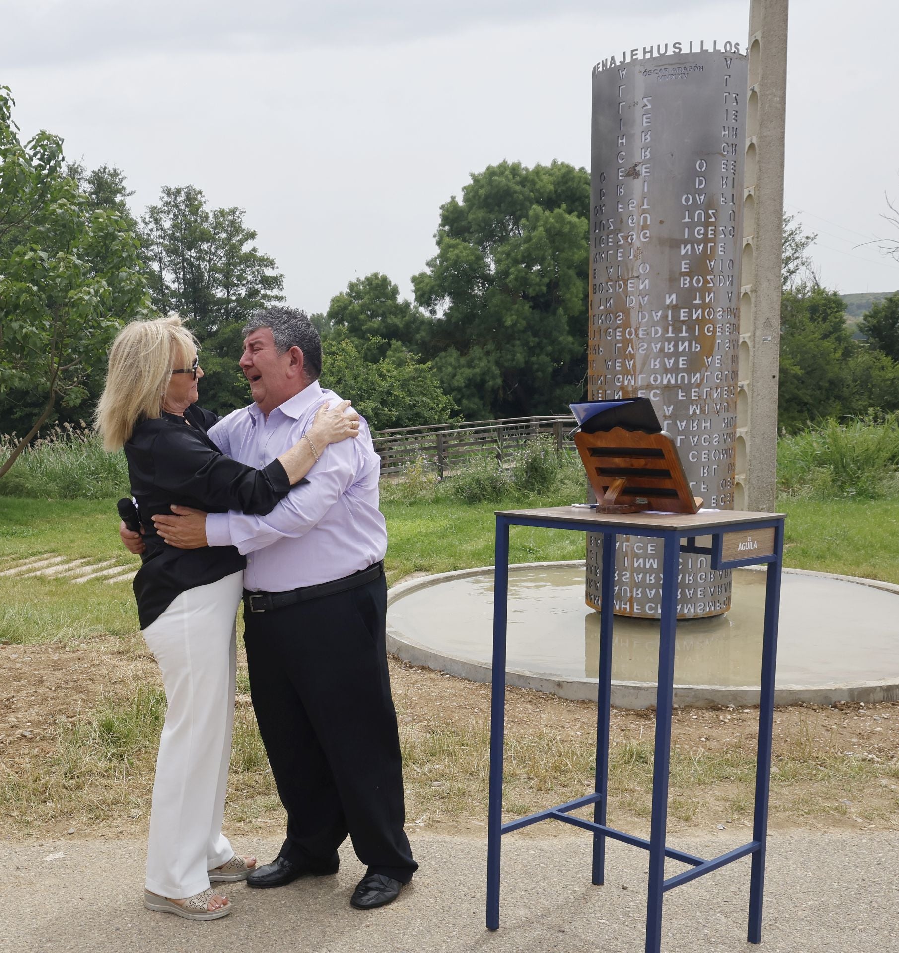 Husillos recuerda a los siete fallecidos en el río
