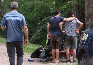 Un amigo del joven ahogado en el Pisuerga llegó hasta él pero no pudo sacarlo del agua