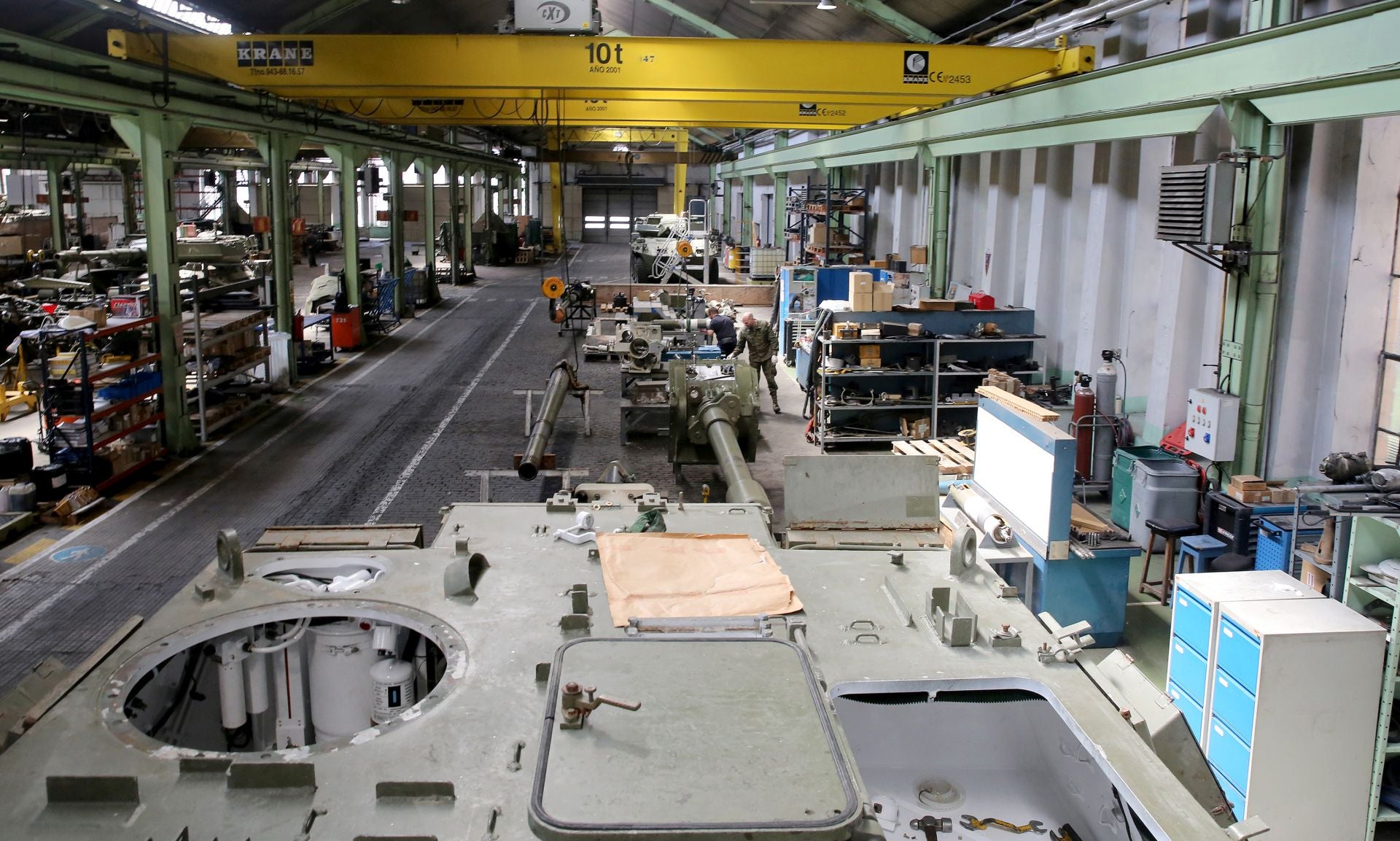 Fotos de las instalaciones de la Base Mixta de Segovia