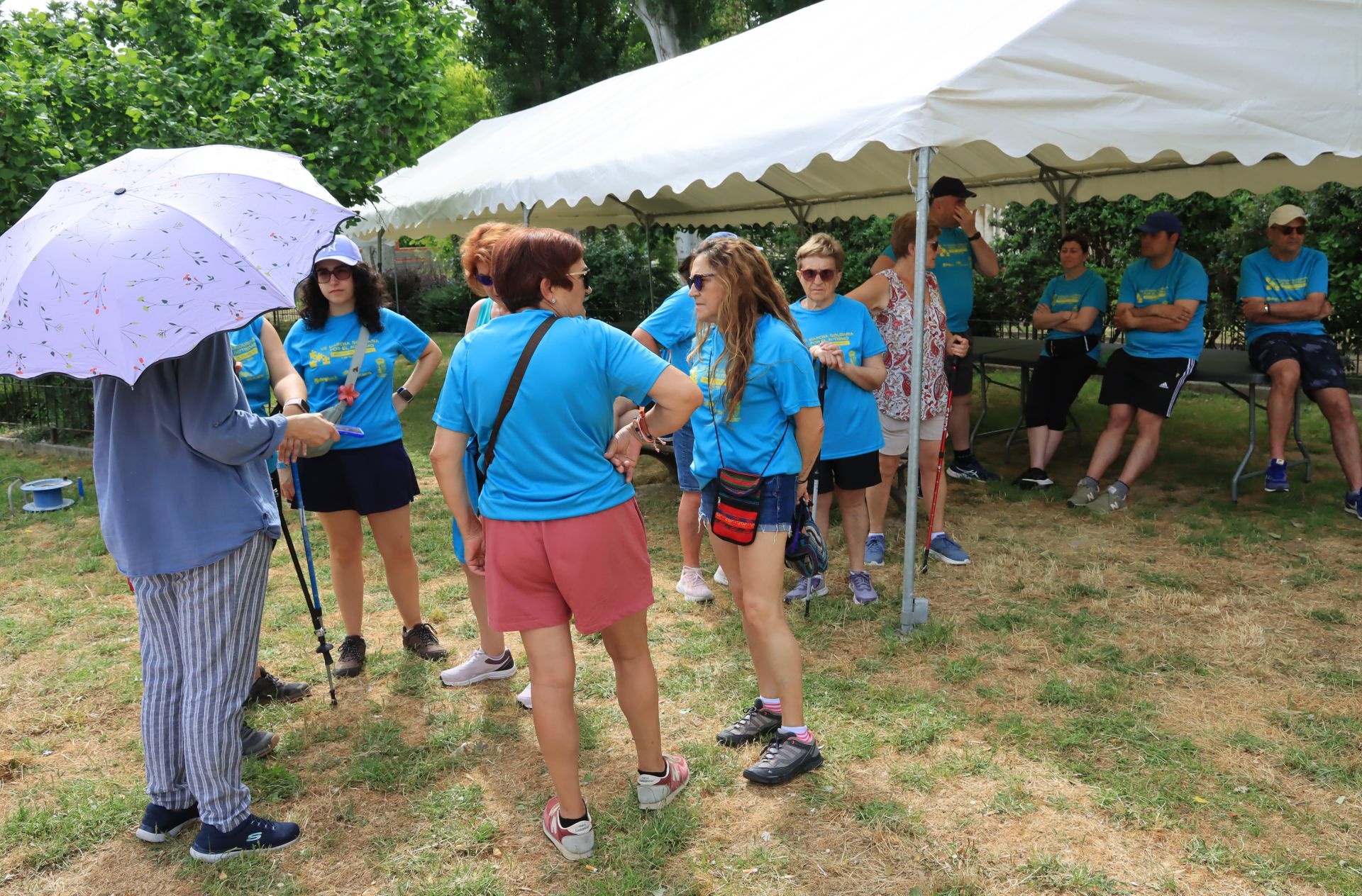 Fotos de la marcha solidaria a favor de Autismo Segovia en Bernuy de Porreros