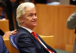 El líder de extrema derecha neerlandés Geert Wilders.