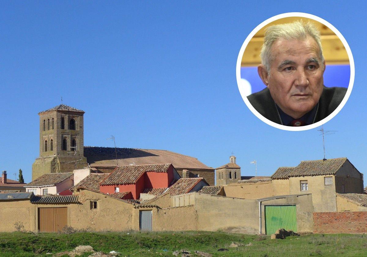 Boadilla de Rioseco. A la derecha, el alcalde, José González Díaz.