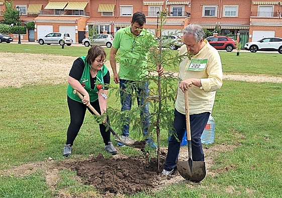 El Jardín de los Ángeles acoge la plantación de una secuoya, en recuerdo a todos los afectados por cáncer.