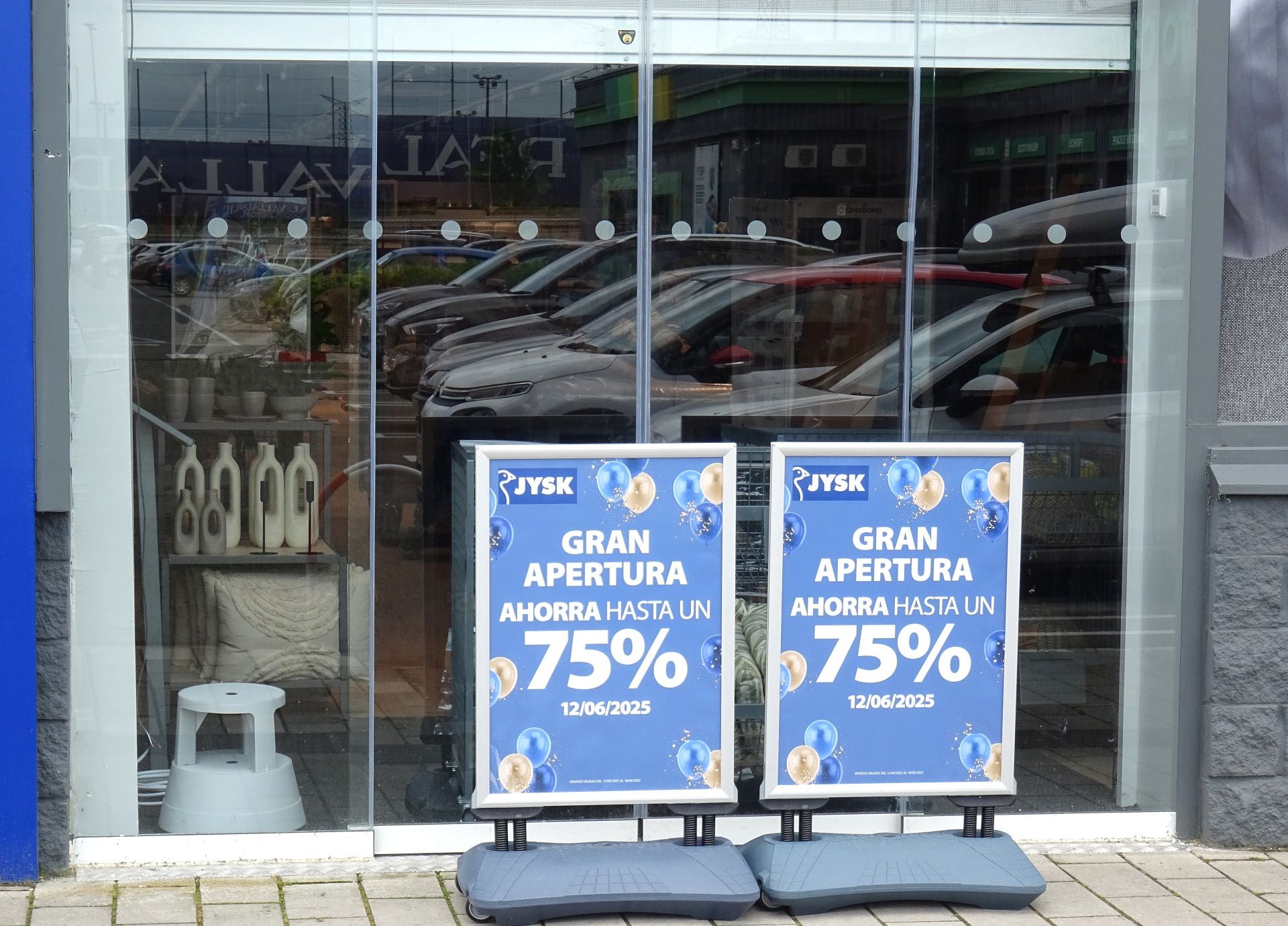 Futura nave de la empresa danesa de muebles Jysk en Valladolid