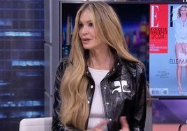 Elle Macpherson en 'El Hormiguero'.