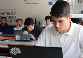 Alumnos del ciclo de Marketing y Publicidad.