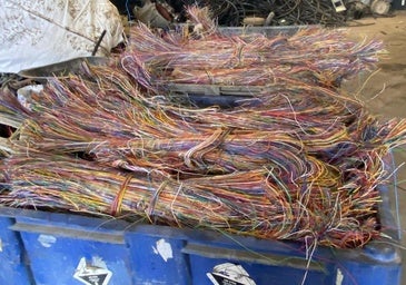 Cae una red que robaba cable de cobre en varias provincias, incluida Valladolid