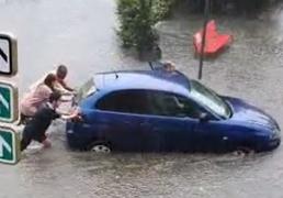 Los vídeos más espectaculares que deja en Valladolid la «tormenta del siglo»