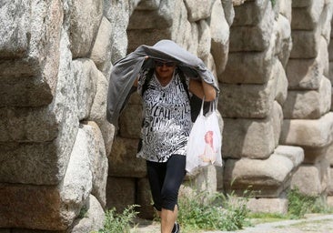 Segovia en 2100: olas de calor de 15 días y temperaturas de hasta 45 grados