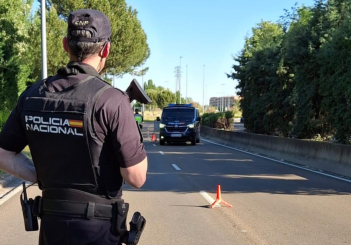Control del Cuerpo Nacional de Policía.