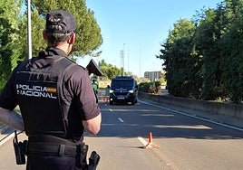 Control del Cuerpo Nacional de Policía.