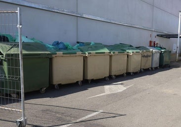 Los residuos peligrosos del Caupa son tratados con normalidad y lo que está sin recoger es basura normal