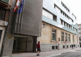 Sede judicial de la calle Menéndez Pelayo de Palencia.