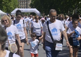 Imagen de la Marcha Solidaria por la Diabetes que se celebró el año pasado