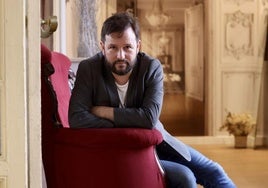 Fernando del Val, en el Círculo de Recreo, donde presentó su último poemario.