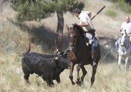 El encierro de La Parrilla, en imágenes