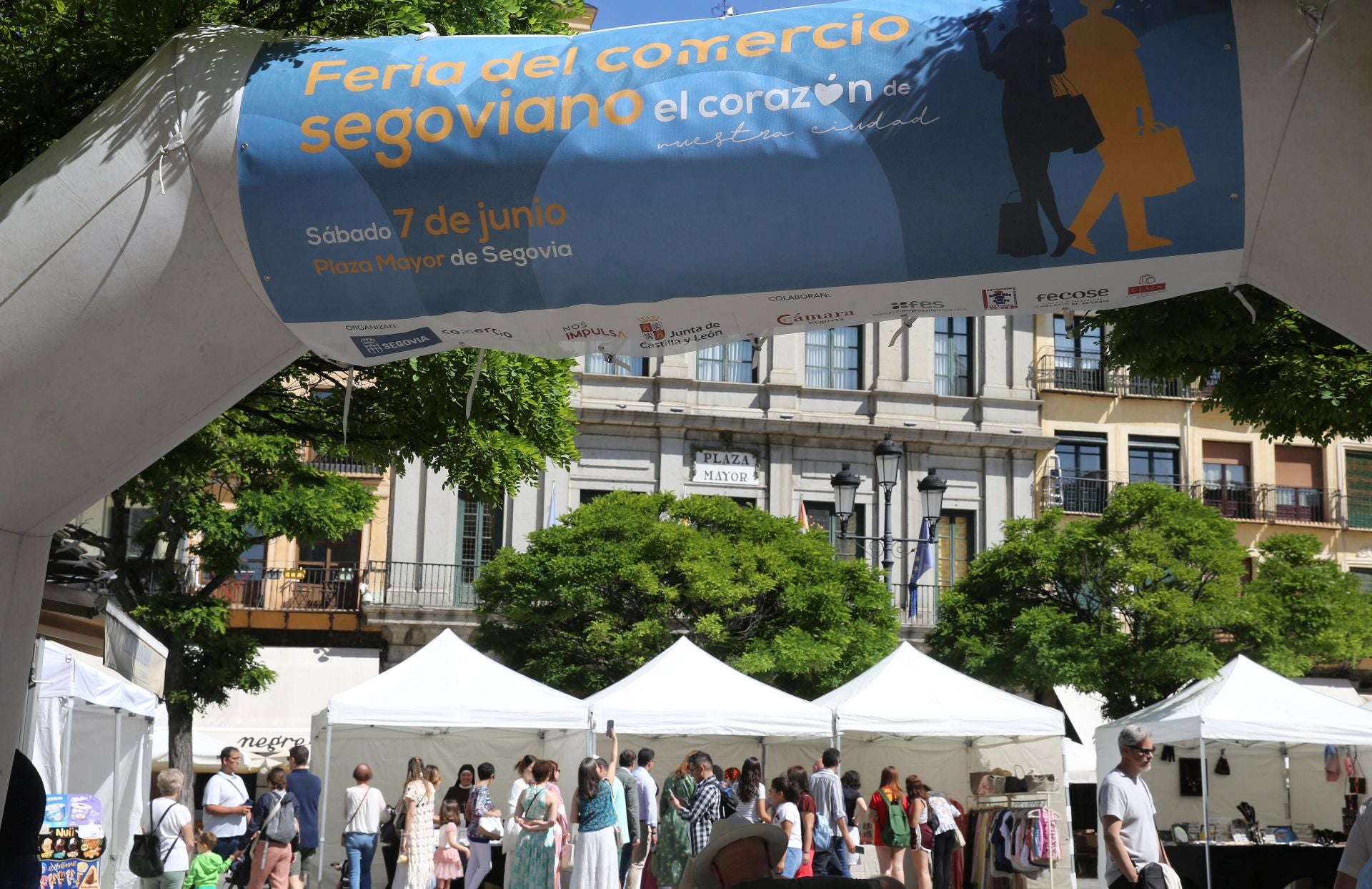 La Feria del Comercio de Segovia, en imágenes