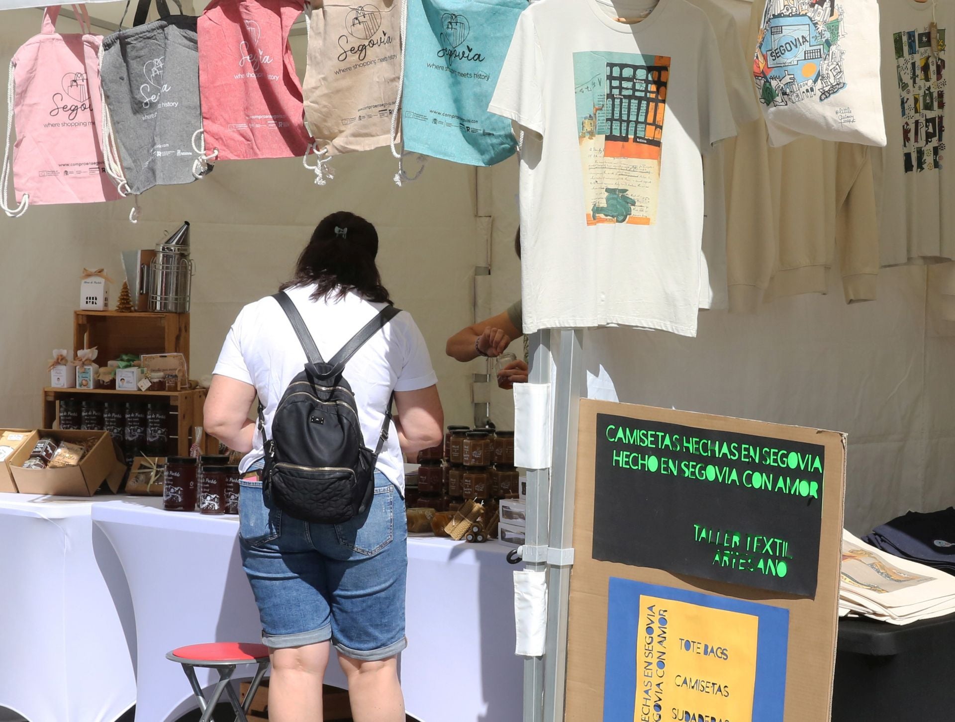 La Feria del Comercio de Segovia, en imágenes