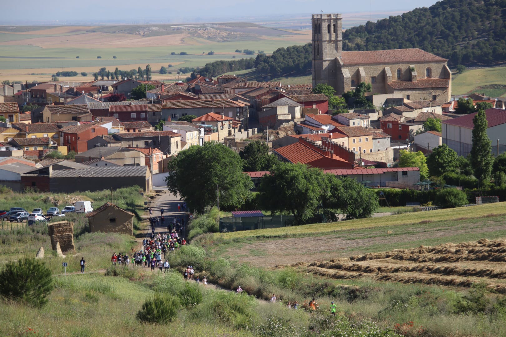 Valdenebro de los Valles marcha contra el cáncer