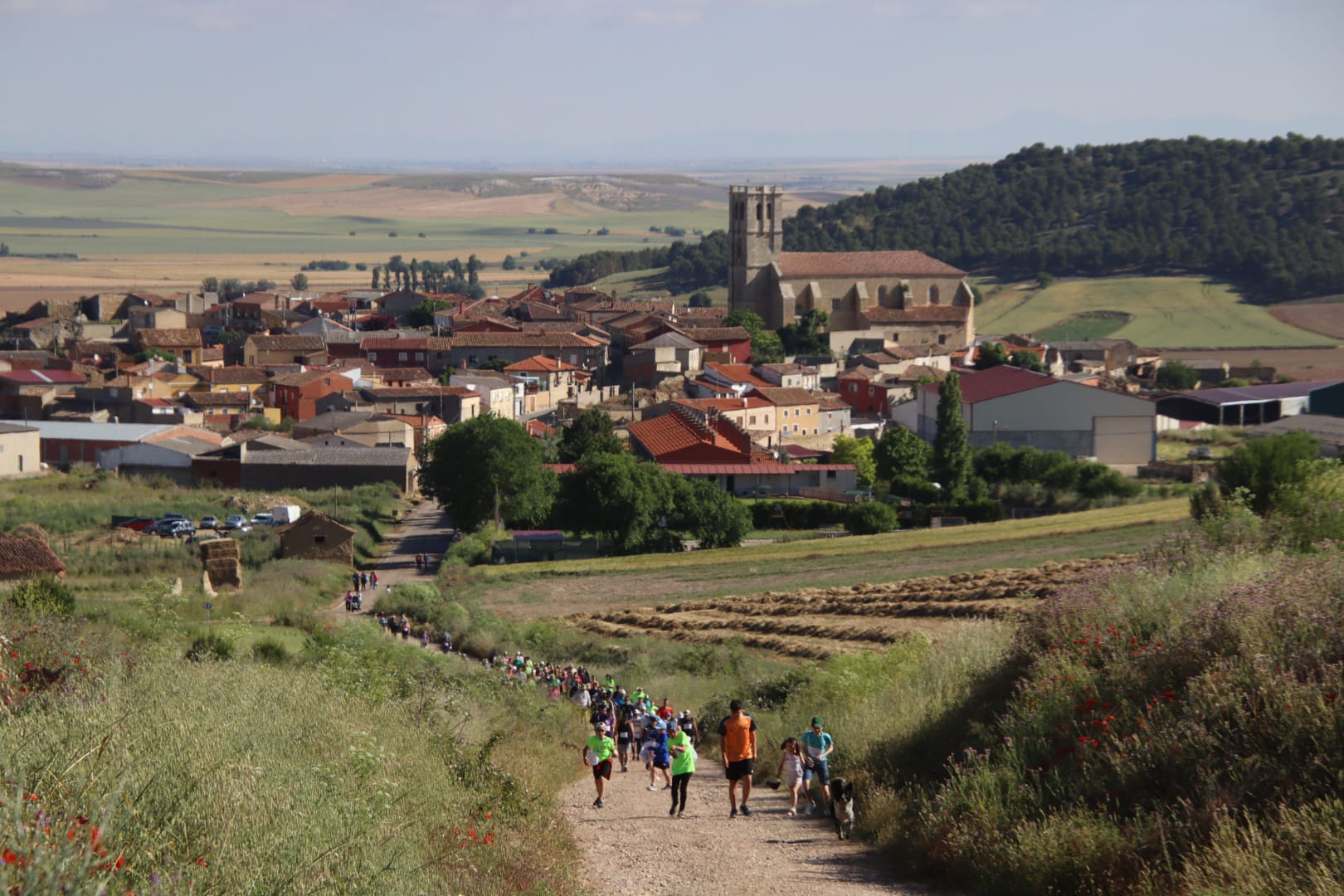 Valdenebro de los Valles marcha contra el cáncer