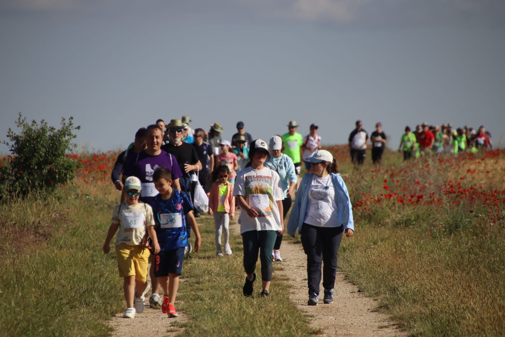 Valdenebro de los Valles marcha contra el cáncer