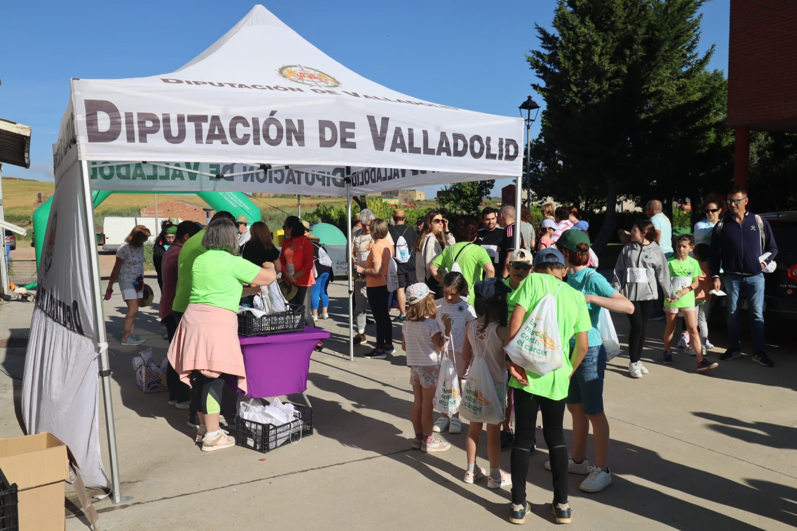 Valdenebro de los Valles marcha contra el cáncer