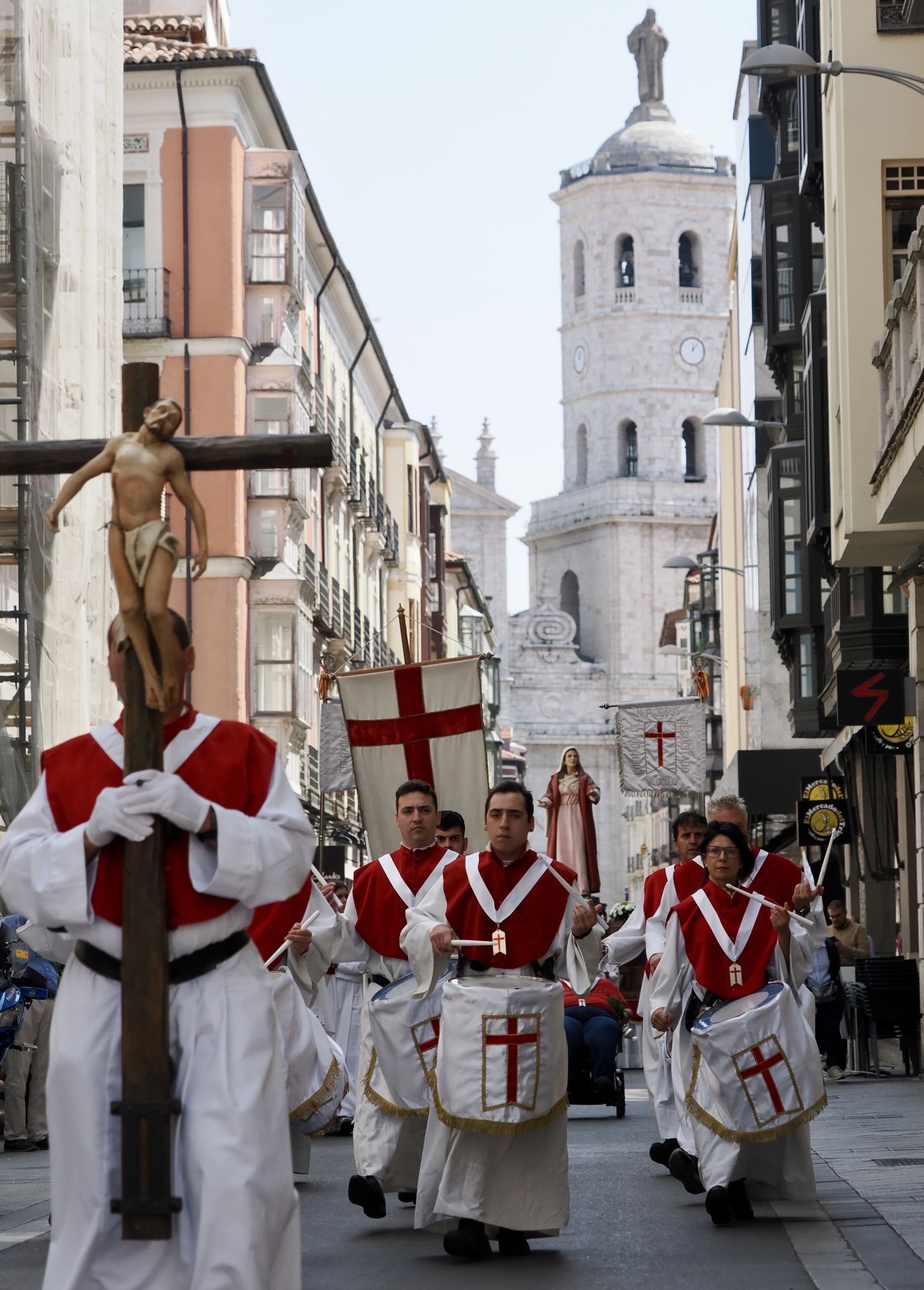 La procesión de la Virgen de la Alegría, en imágenes