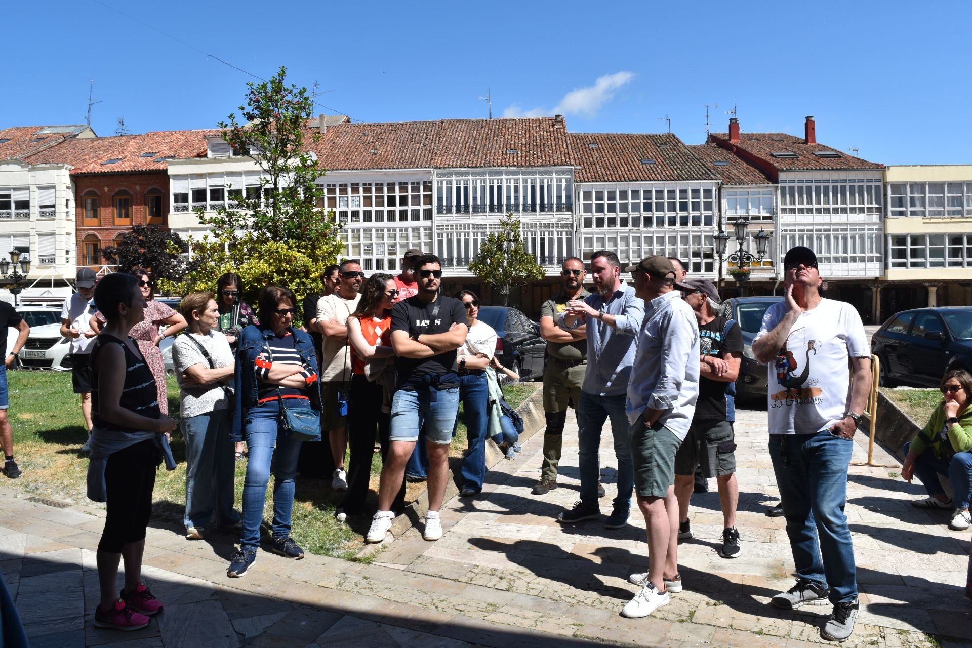 Caminar y charlar en Aguilar de Campoo