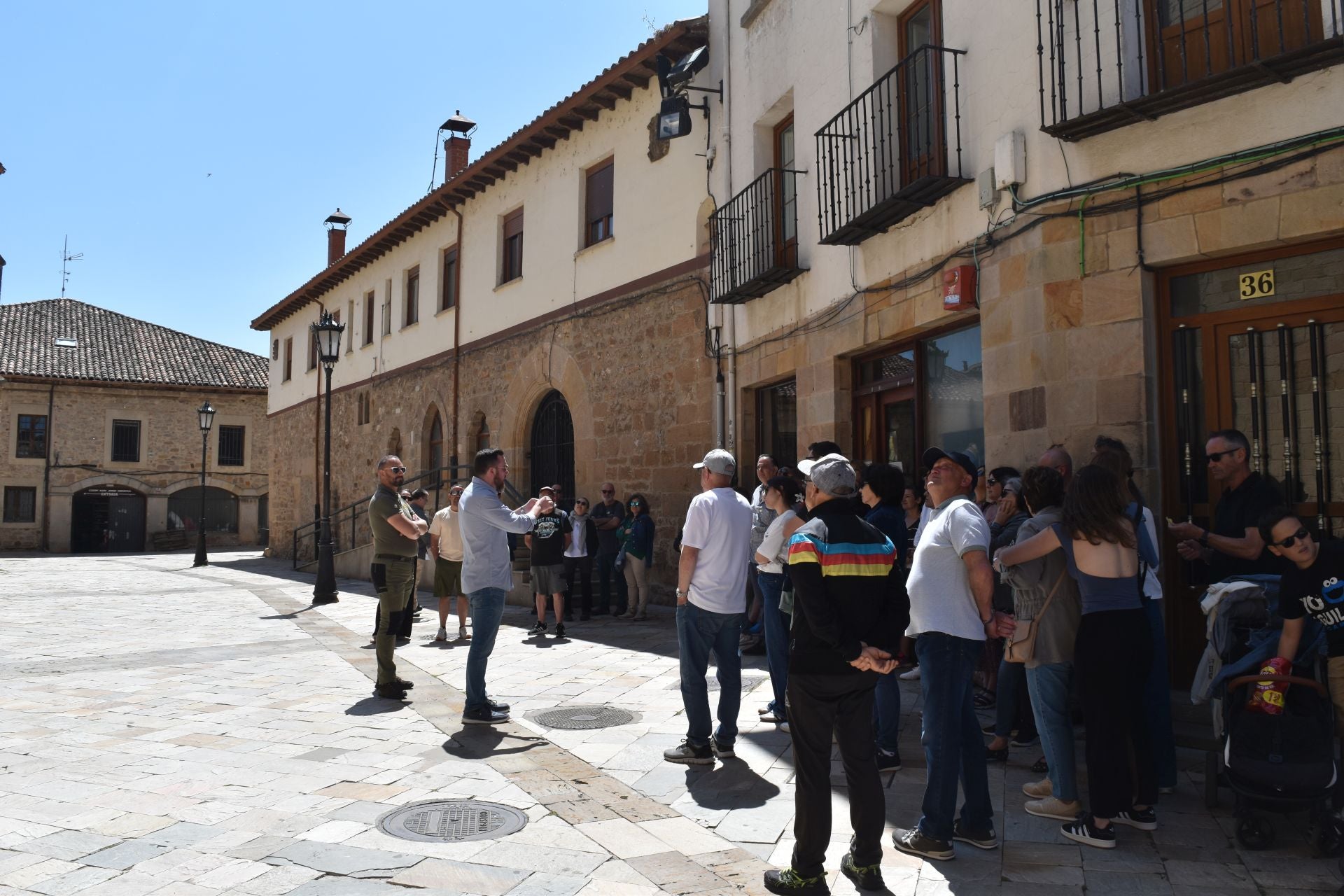 Caminar y charlar en Aguilar de Campoo