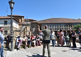 Caminar y charlar en Aguilar de Campoo
