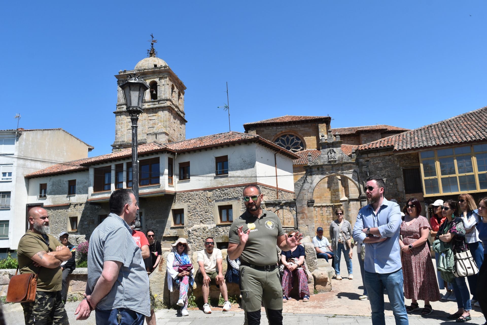 Caminar y charlar en Aguilar de Campoo