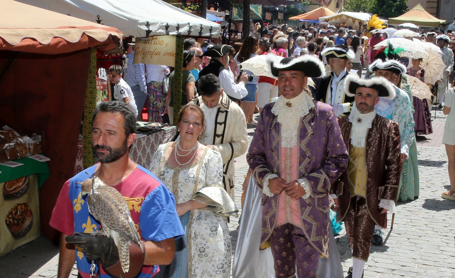 El Mercado Barroco de La Granja, en imágenes