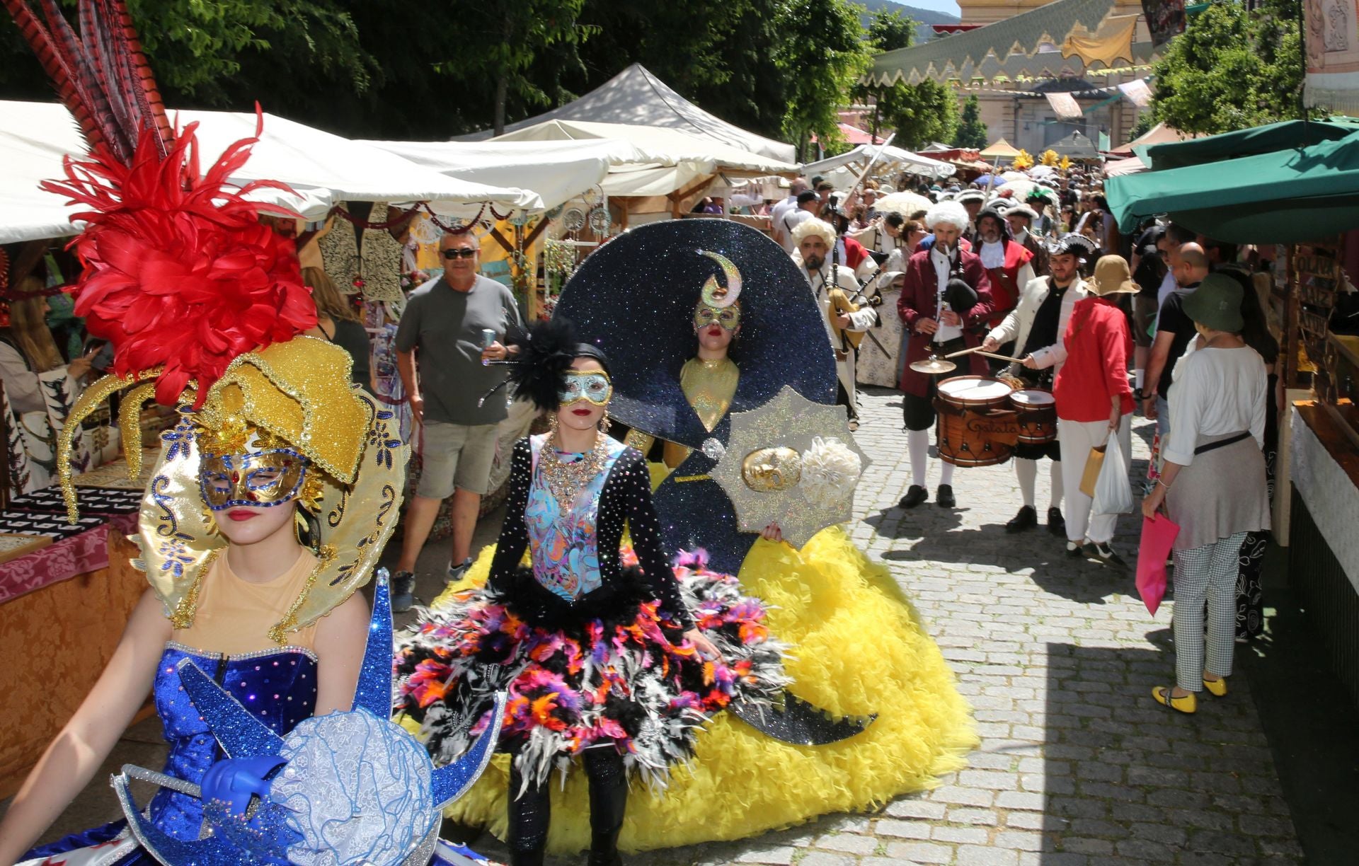 El Mercado Barroco de La Granja, en imágenes