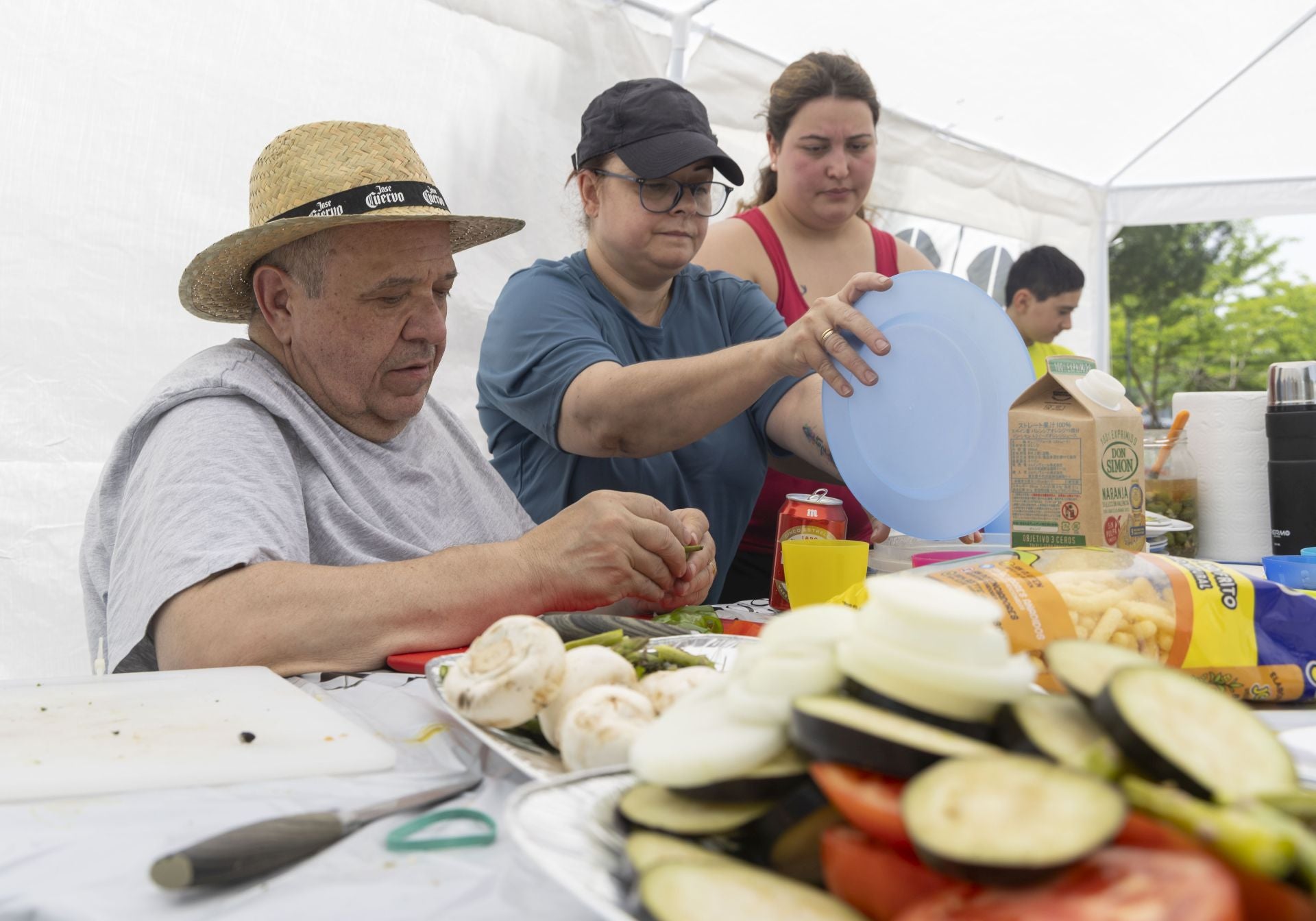 Las imágenes de la romería de la Campiña del Carmen
