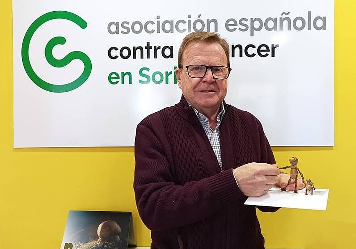 Jesús Aguarón, presidente de la AECC de Soria