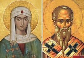 Santa Olivia de Palermo y San Asterio de Petra.