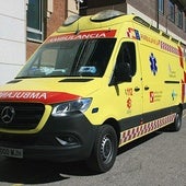 Unidad Medicalizada de Emergencias de Sacyl, en imagen de archivo.