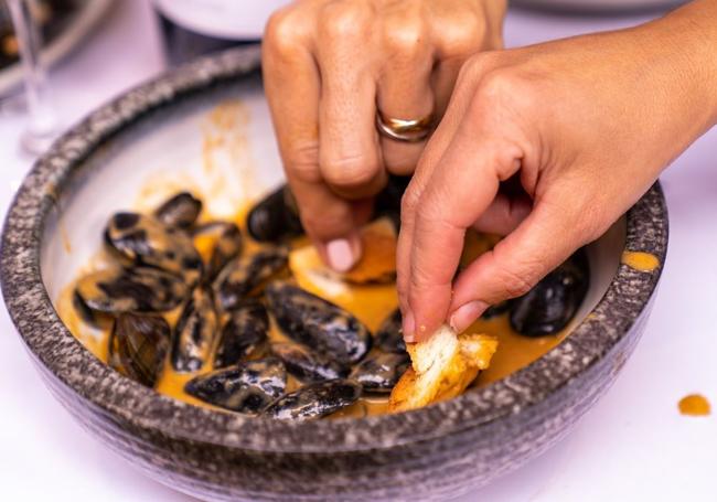 Mejillones de la Taberna Pico Fino.